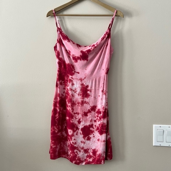 Lulu’s Pink Tie-Dye Mini Dress in size S - Picture 1 of 8